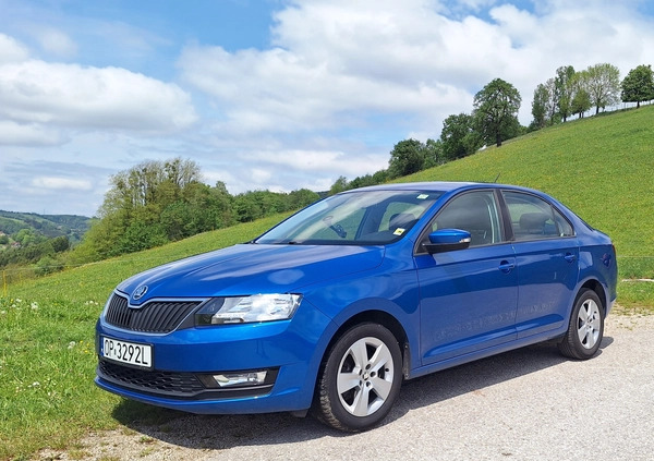 Skoda RAPID cena 45900 przebieg: 87200, rok produkcji 2018 z Opole małe 37